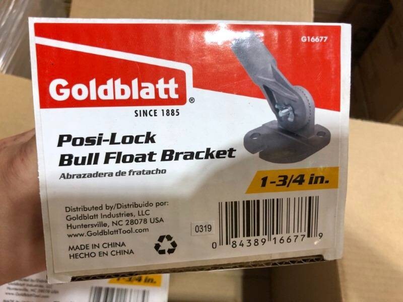 Goldblatt BULL FLOAT LOCKABLE BRACKET DIAMETER 1-¾ New in Box Qty 1 Float