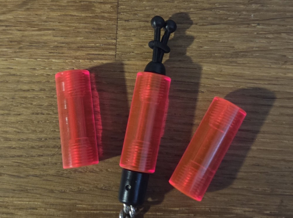 Custom Made red acrylic bobbins /indicator Heads