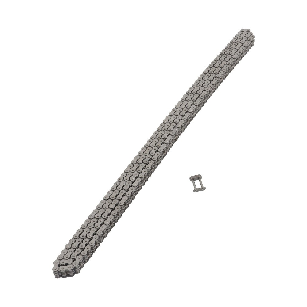 #40-2 Duplex Roller Chain 10 Ft Double Strand with 2 Connecting Links