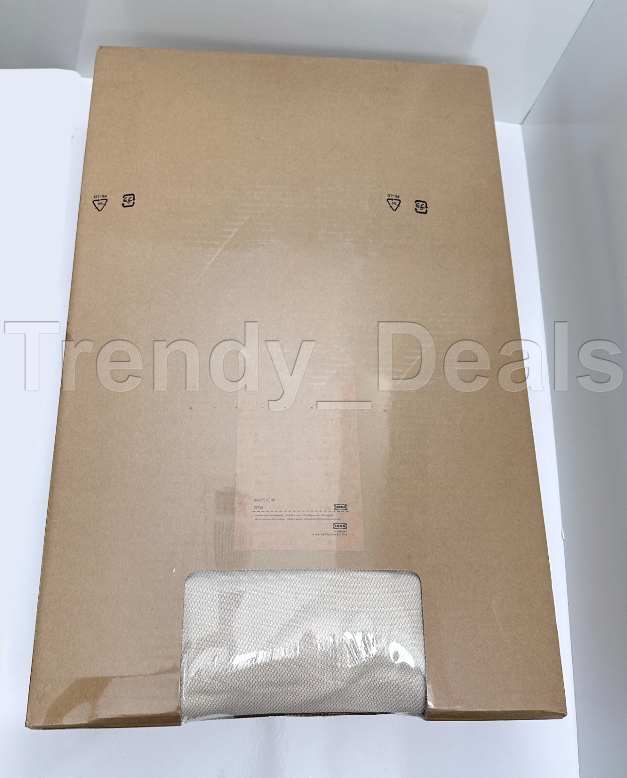 Ikea VRETSTORP Sleeper Sofa COVER Hallarp Beige 804.751.55 - NEW