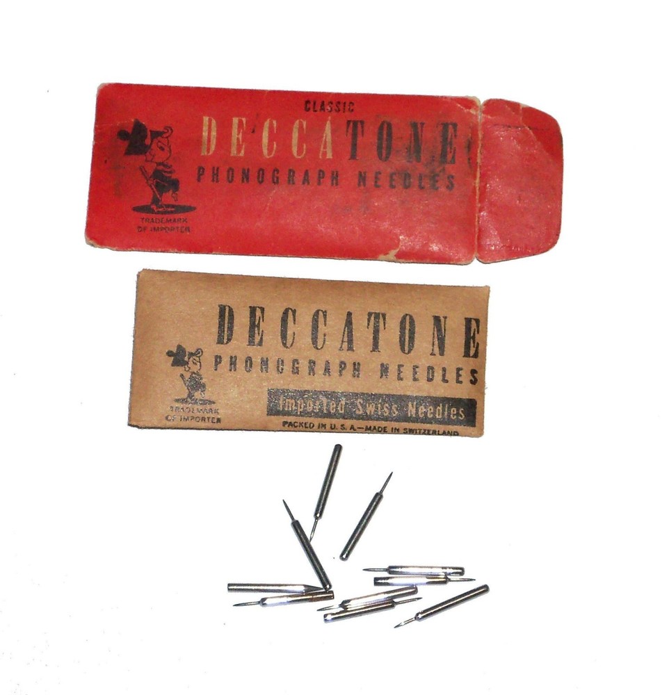 Vintage DECCATONE Phonograph Needles