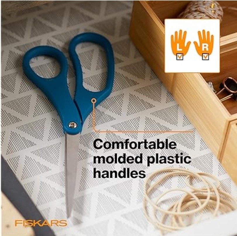 Fiskars 2-Pack 8" All Purpose Scissors