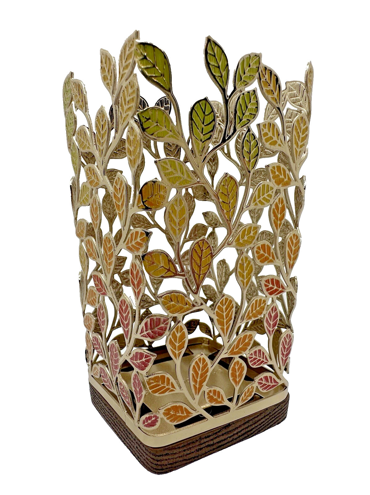 Bath & Body Works Autumn Fall Leaves Hand Soap Holder Sleeve