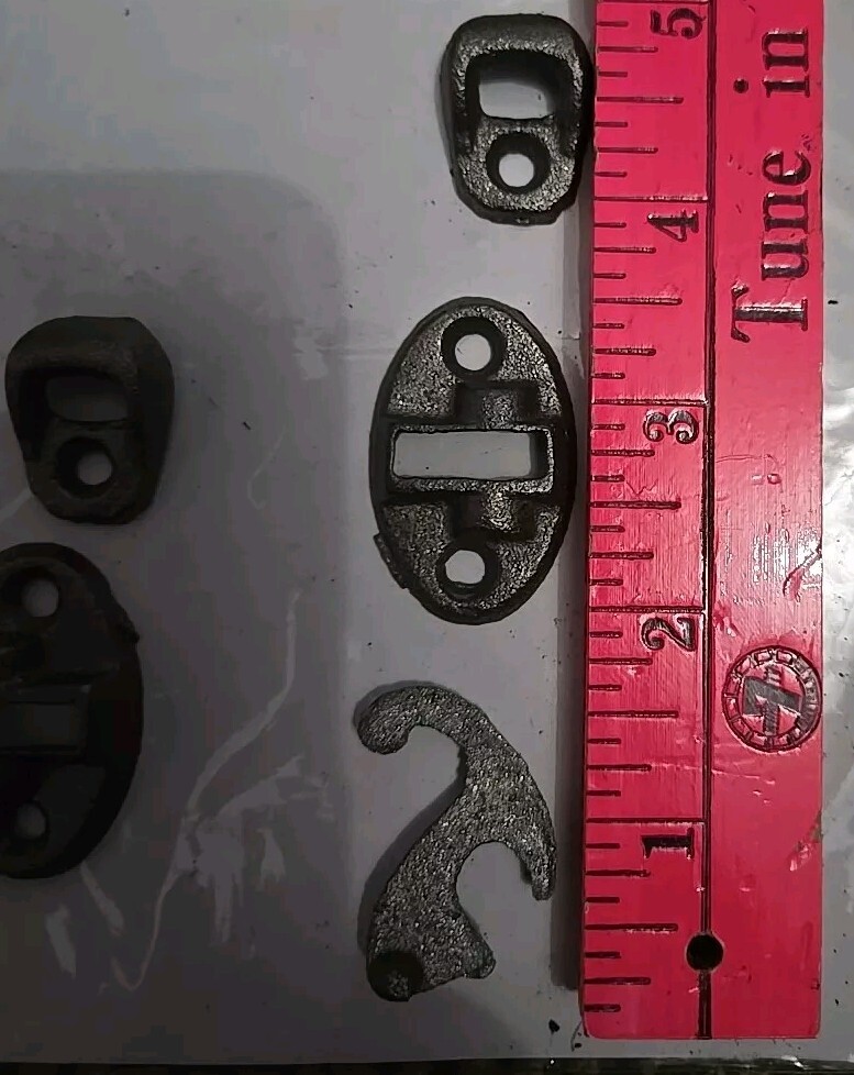 2X Acme Shutter Fasteners NOS