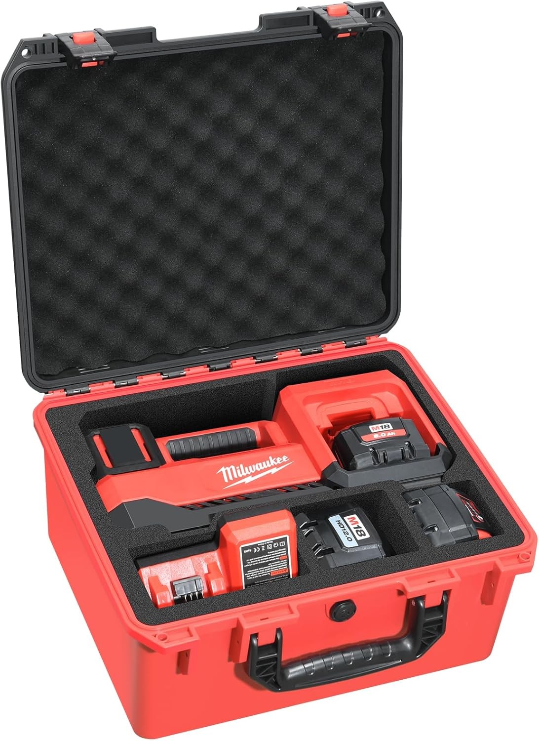 Air Compressor Case for Milwaukee Inflator: Waterproof Hard Cases for Milwaukee