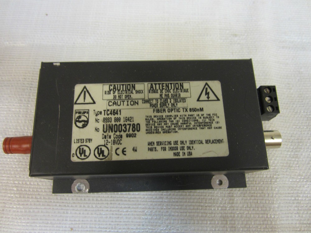 FIBER OPTIC VIDEO RECEIVER TC4641