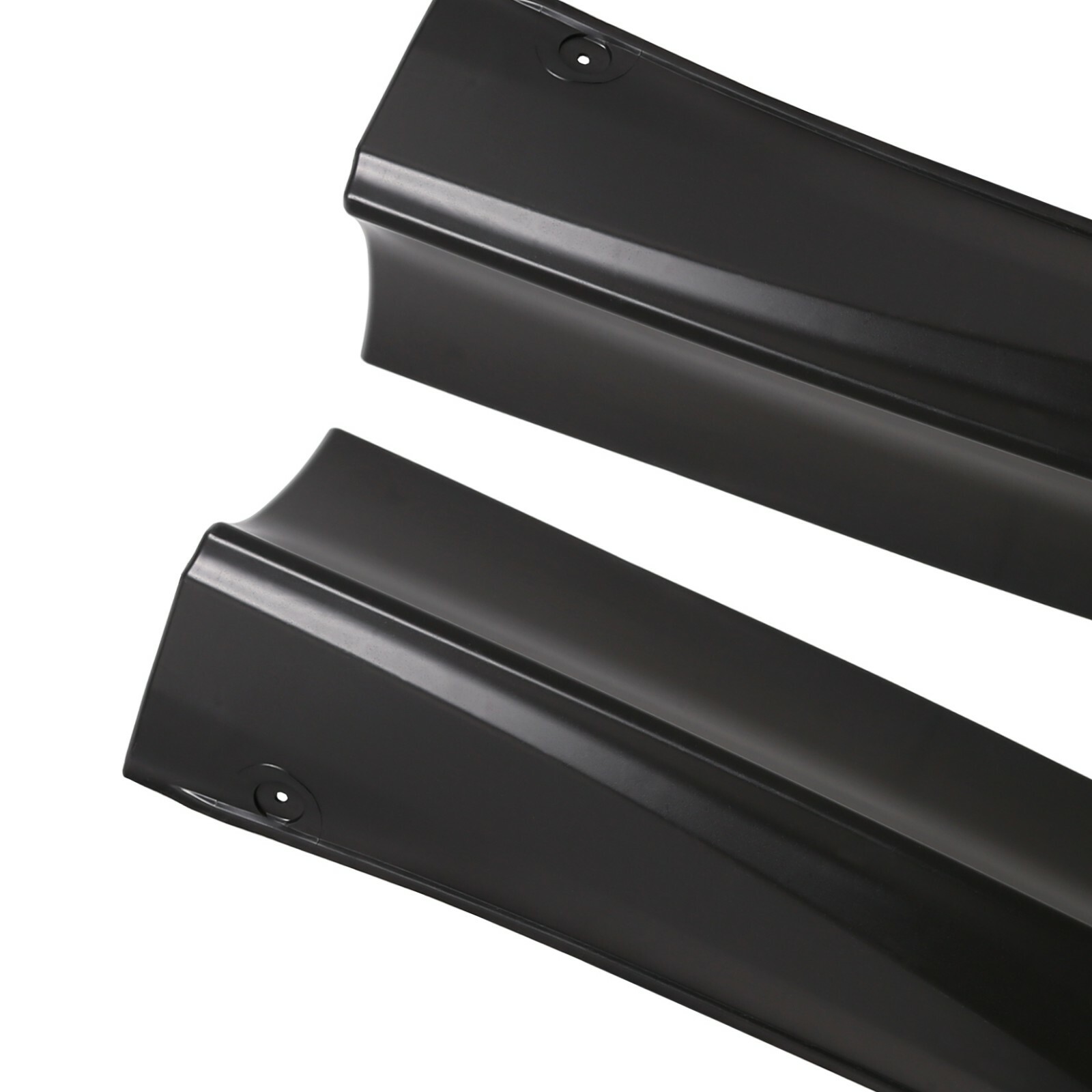 HECASA For 2013-15 Honda Accord 4-DR HFP-Style Black Rear Bumper Spoiler Lip 2pc