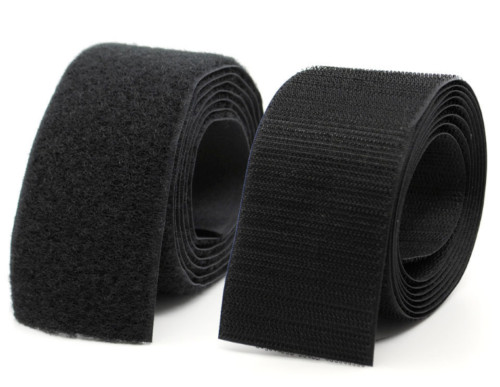 Velcro® Brand 2" Inch Wide Black Hook and Loop Set - SEW-ON TYPE - 2 YARDS