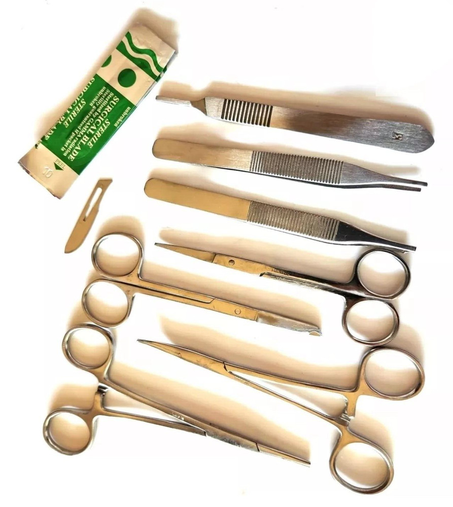 Dog Ear Suture Kit Surgical Veterinary Instruments