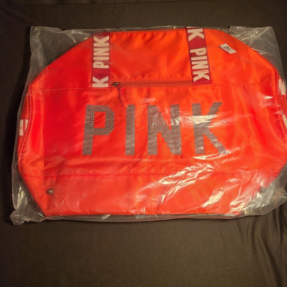Red Gym/Duffle Bag - "PINK"