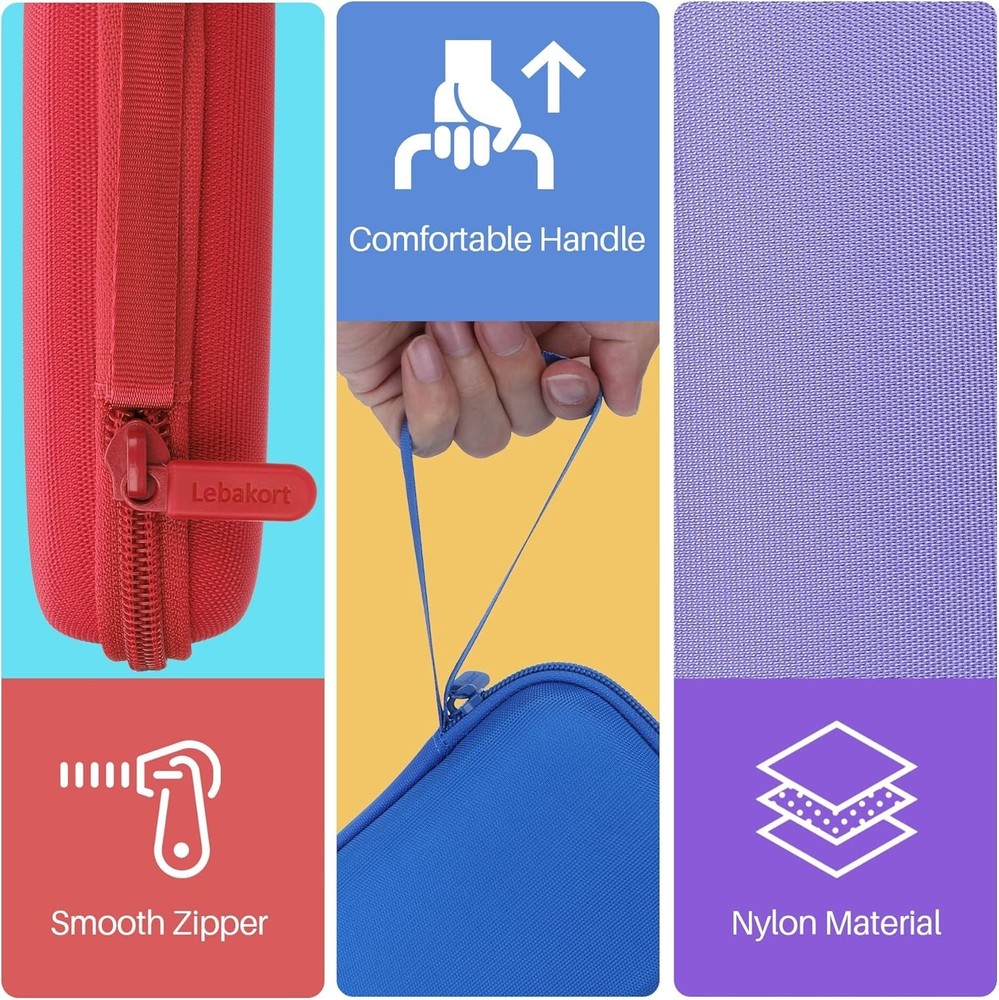 Versatile Hard Case Compatible with TI-84 Plus & Nspire Calculators - Black