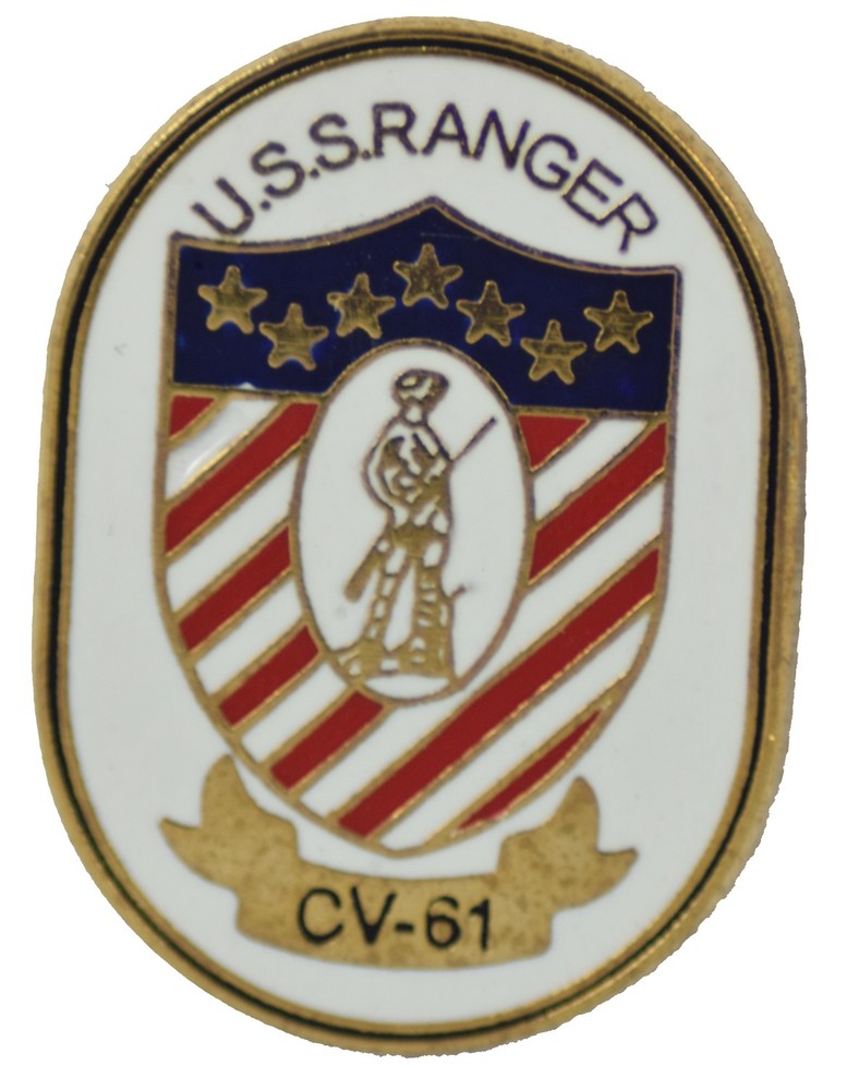 USS RANGER HAT PIN