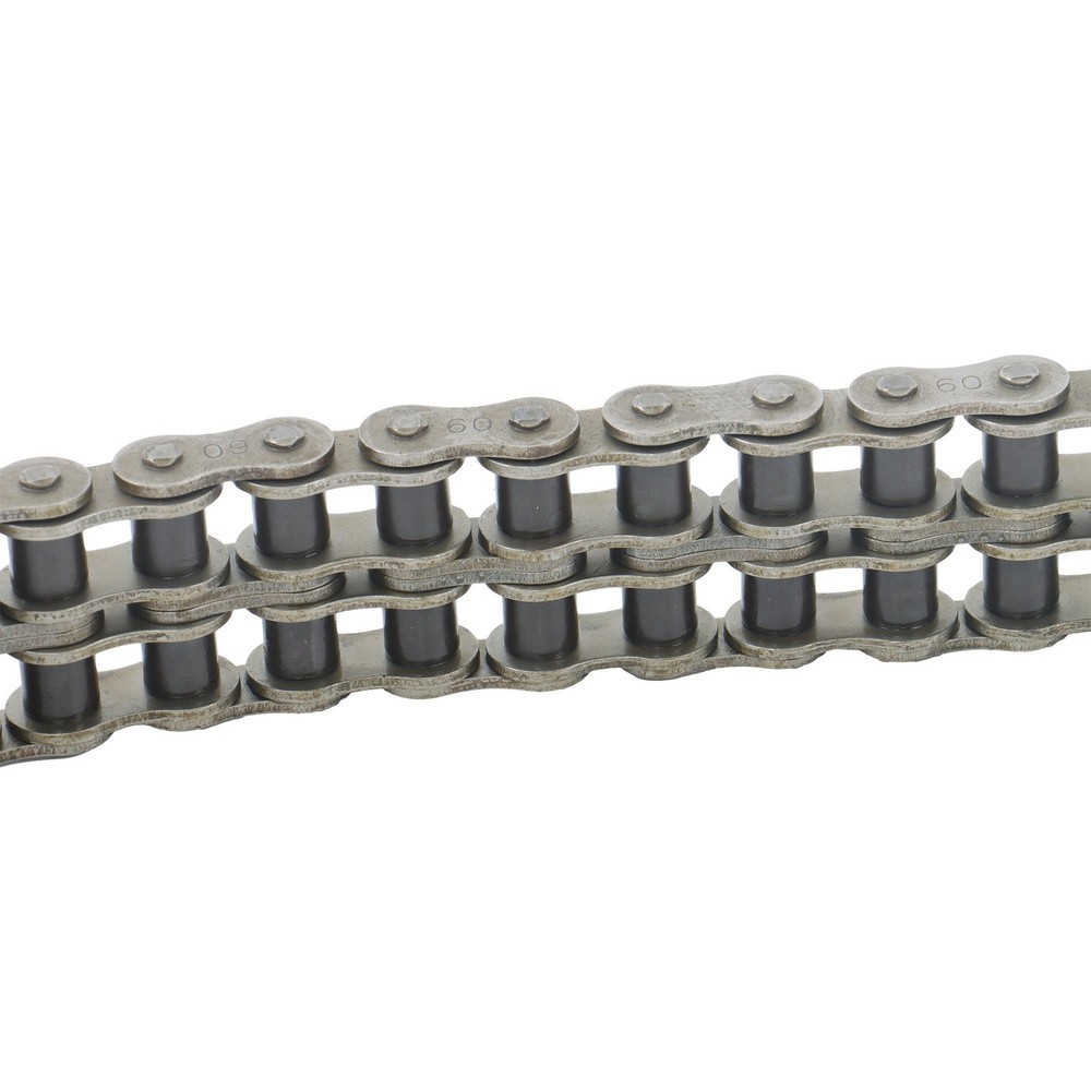 60-2 Double Strand Duplex Roller Chain 10 Ft with 2 Connecting Link