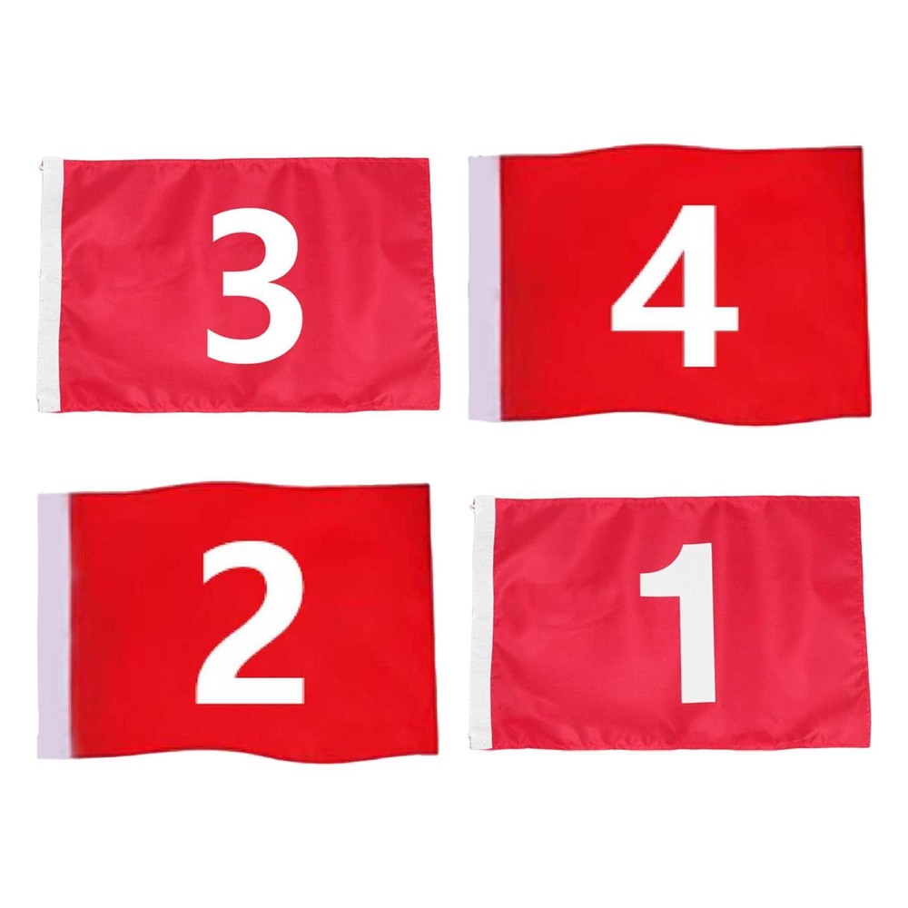 Golf Flag Pin Flag Red