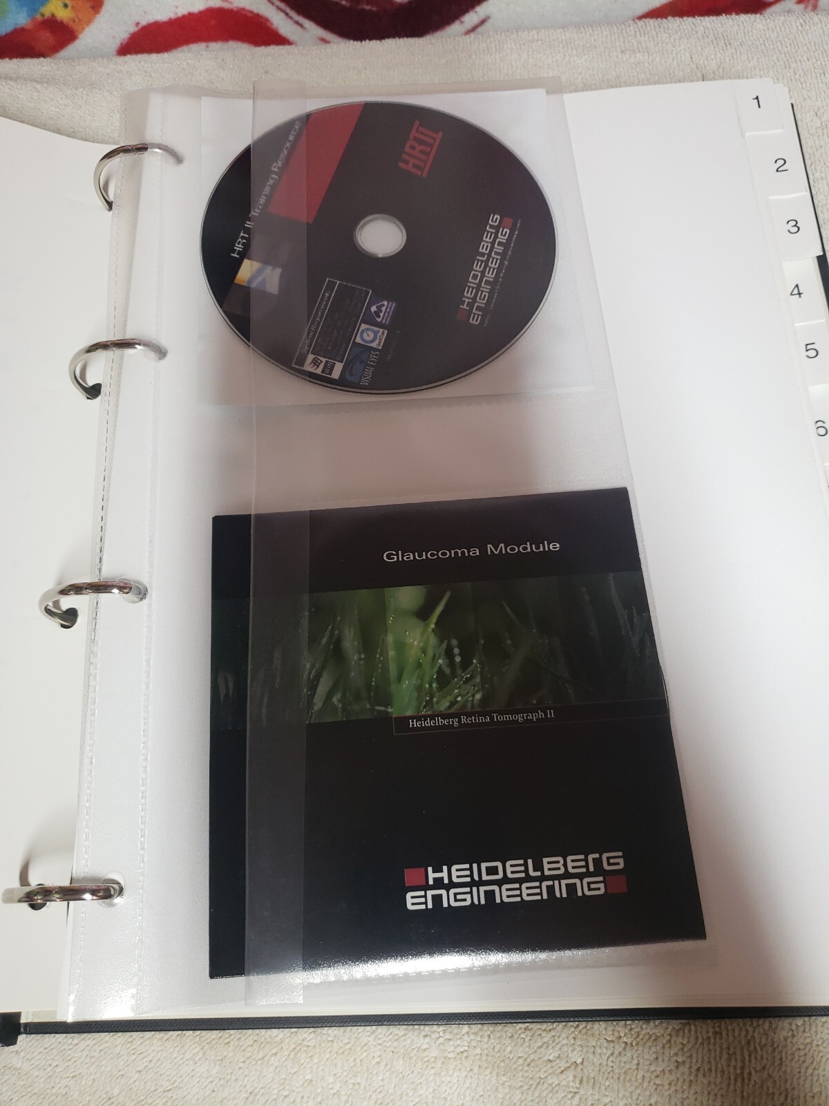 Heidelberg Engineering HRT 2 Manual Information Plus Disc