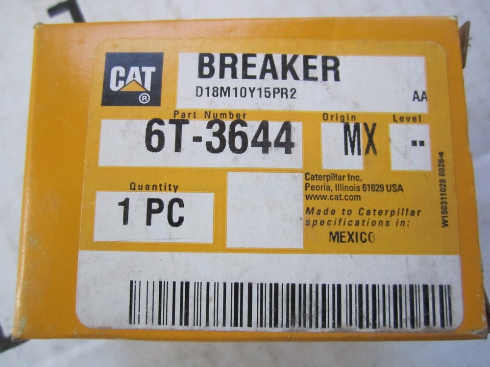 CAT Reset Breaker 6T-3644
