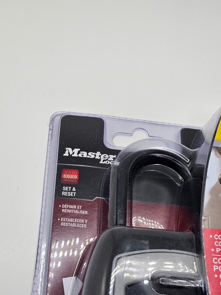 Master Lock Portable Lock Box P16256 SET YOUR OWN COMBINATION