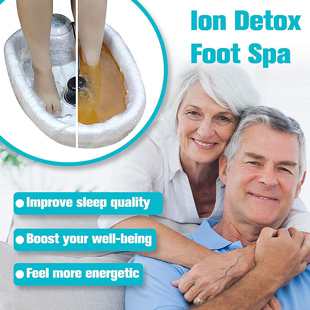 10 Arrays Ionic Ion pure Detox Aqua Cleanse Cell Ion Foot Spa Bath Array Machine