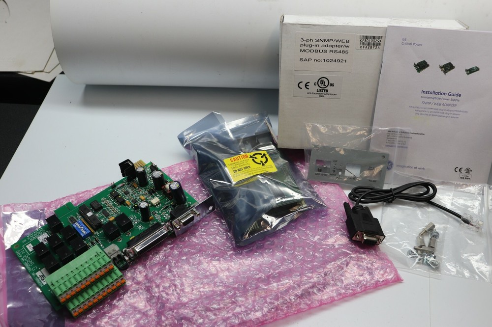 EXTENDED CUSTOMER INTERFACE CARD w/UNINTERRUPTIBLE PWR SUPPLY - SNMP/WEB ADPTR!!