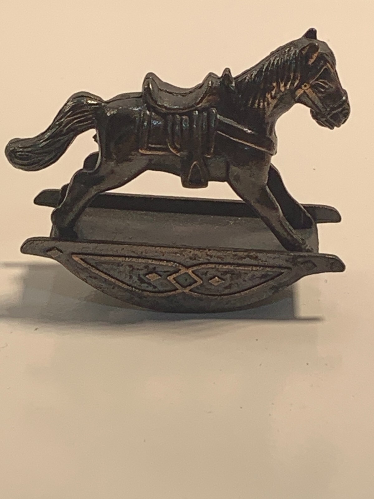 Vintage Die Cast Pencil Sharpener Rocking Horse No. 16 PSA1