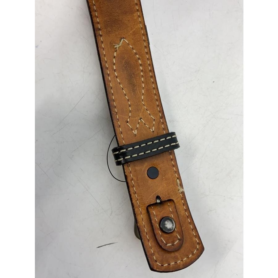 FUNNY Belt Leather Black Plain Men's