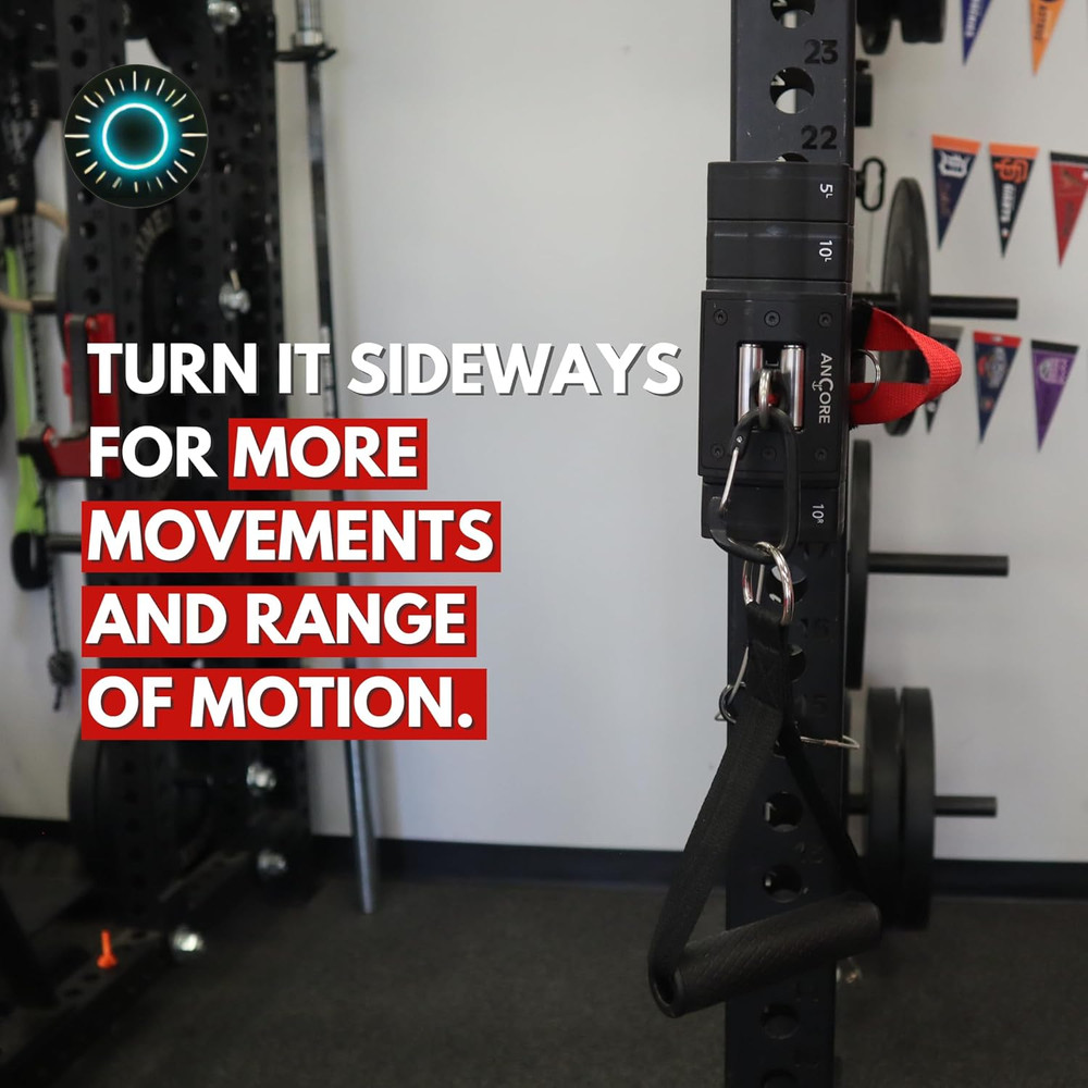 Pro: Home Gym Cable Machine | Portable Workout System for Strength Training | Co