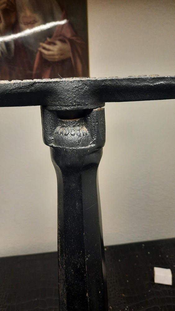 Vintage Castiron Madsen Stool