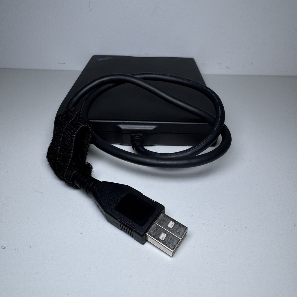 IBM FD-05PUB External 3.5 in Portable Floppy Disk Diskette Drive USB – Working