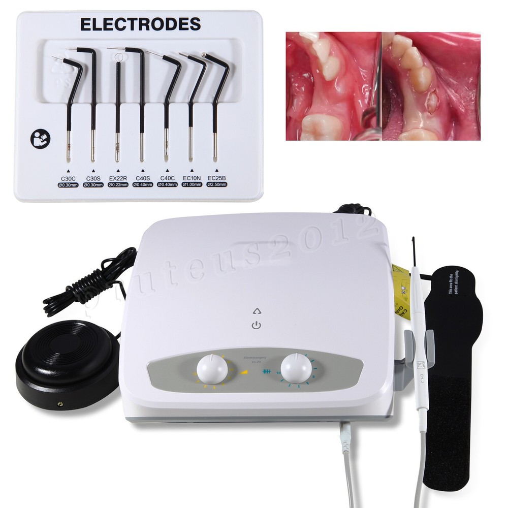 Dental Electro Electrosurgery Unit Machine High Frequency Electric 7pcs Tips