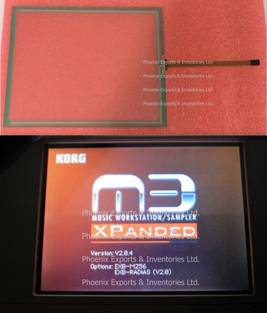 Touch Screen Digitizer for KORG M3 Touch Glass Touch Pad