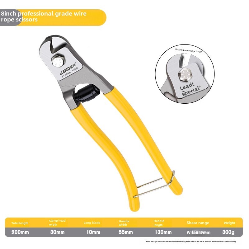 Wire Rope Scissors Wire Cutting Pliers Brake Line Scissors Vigorous Scissors