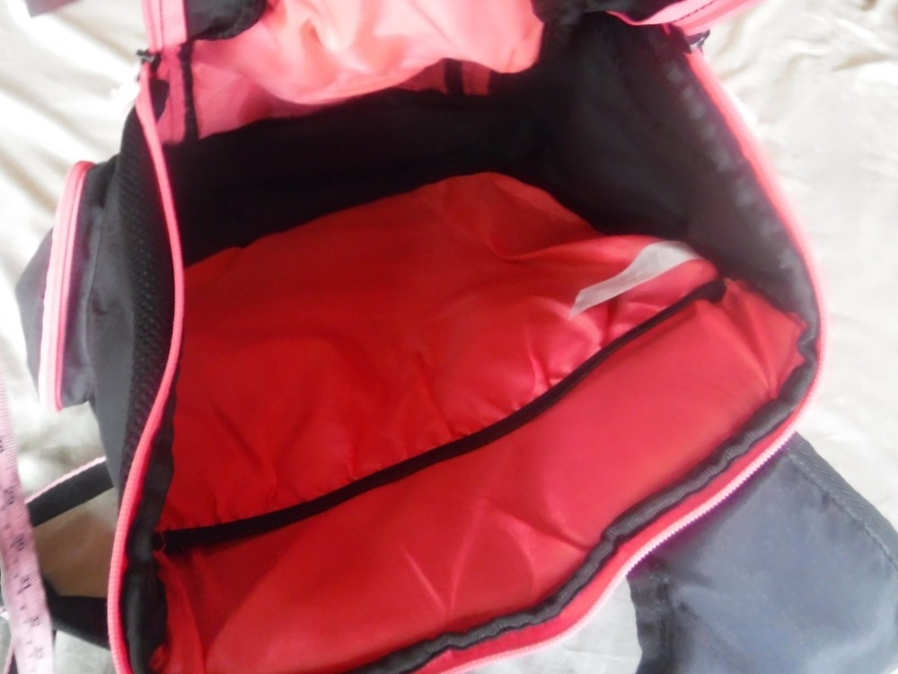 Arena Backpack Black and Pink