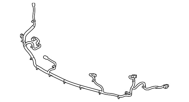 Genuine GM Front Object Alarm Sensor Wiring Harness 84421355