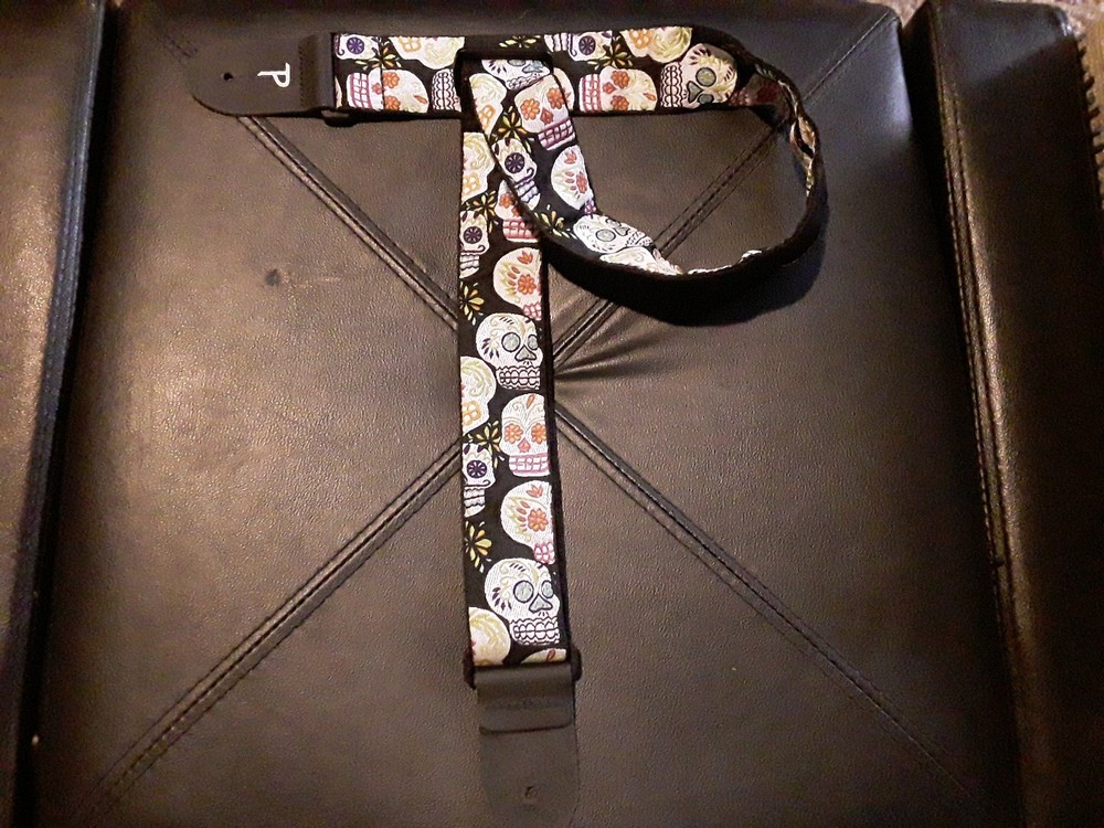 Suger Skull Guitar Strap