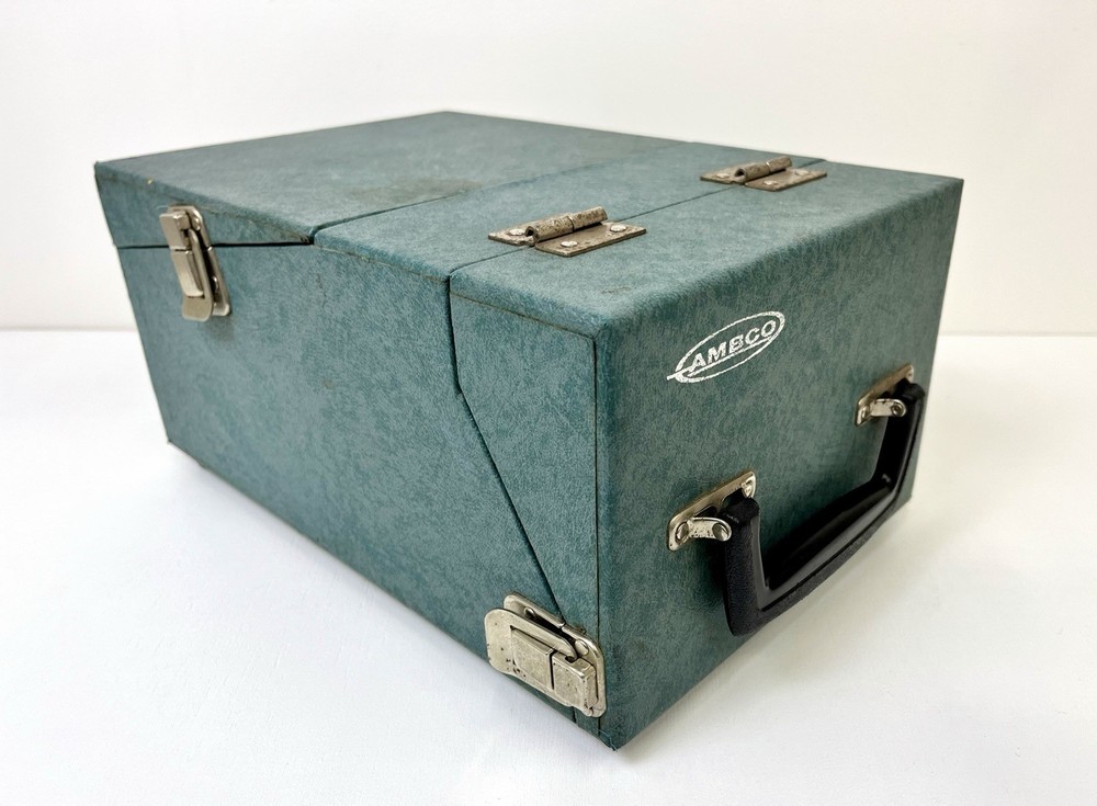 Vintage AMBCO 610 Otometer Audiometer w/ Case, Headset & Papers – Untested