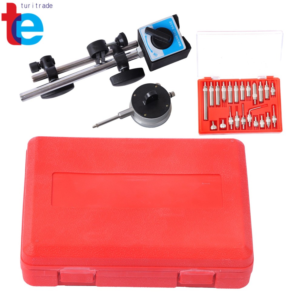 Magnetic Base with Dial Indicator & Point Precision Inspection Set Measuring Kit