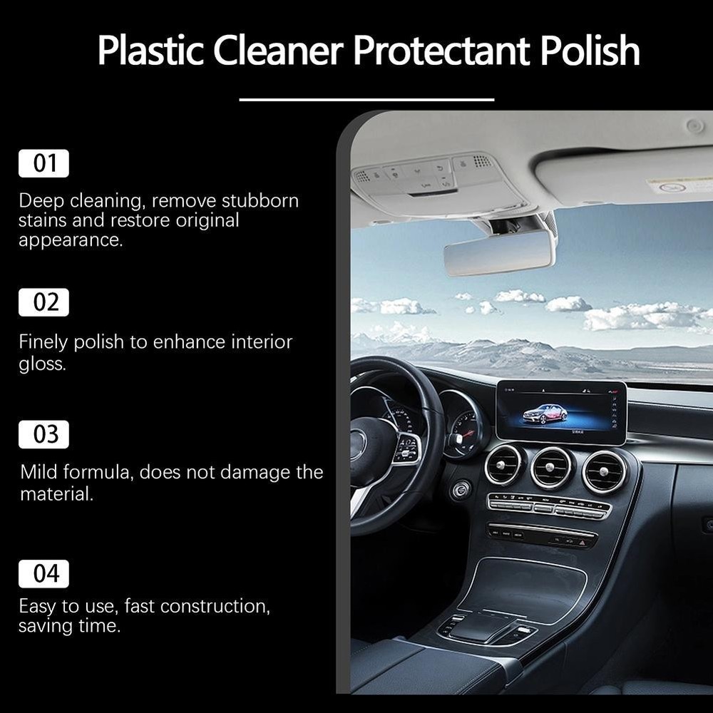 Plexus Plastic Cleaner Protectant and Polish 100ML