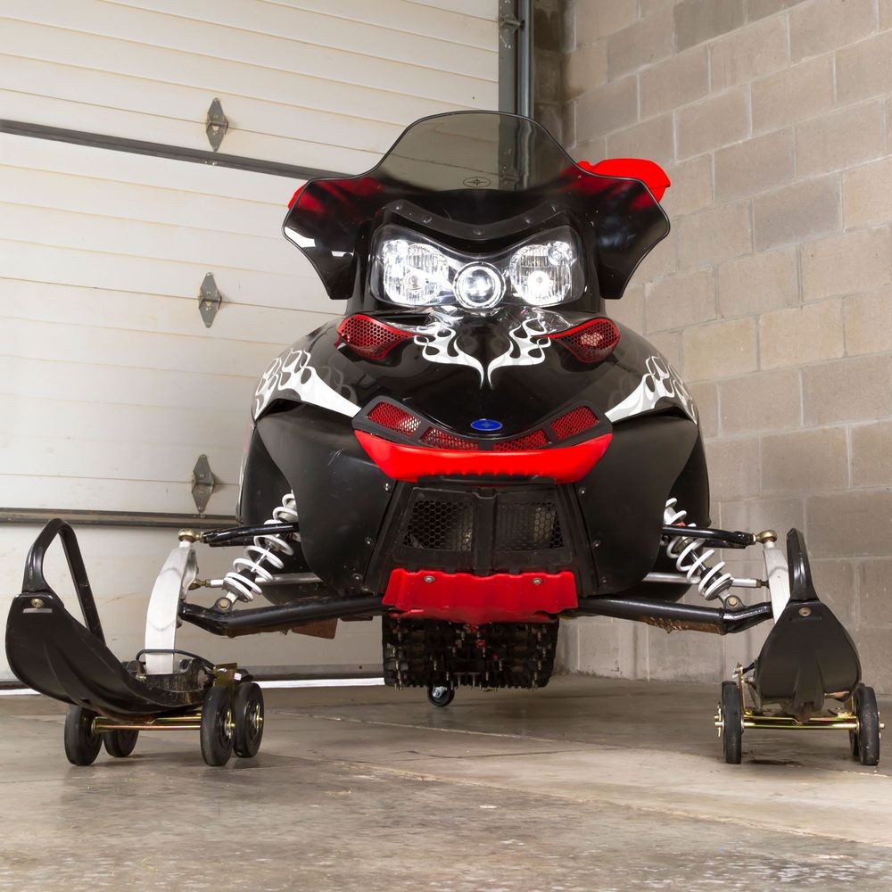 Black Ice Drivable Snowmobile Dolly