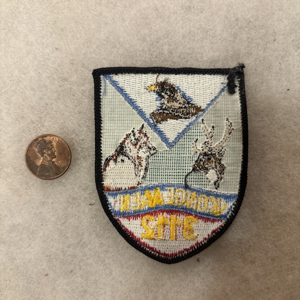 DENMARK DANISH Scouting Badge Kongeaaen 3112PATCH
