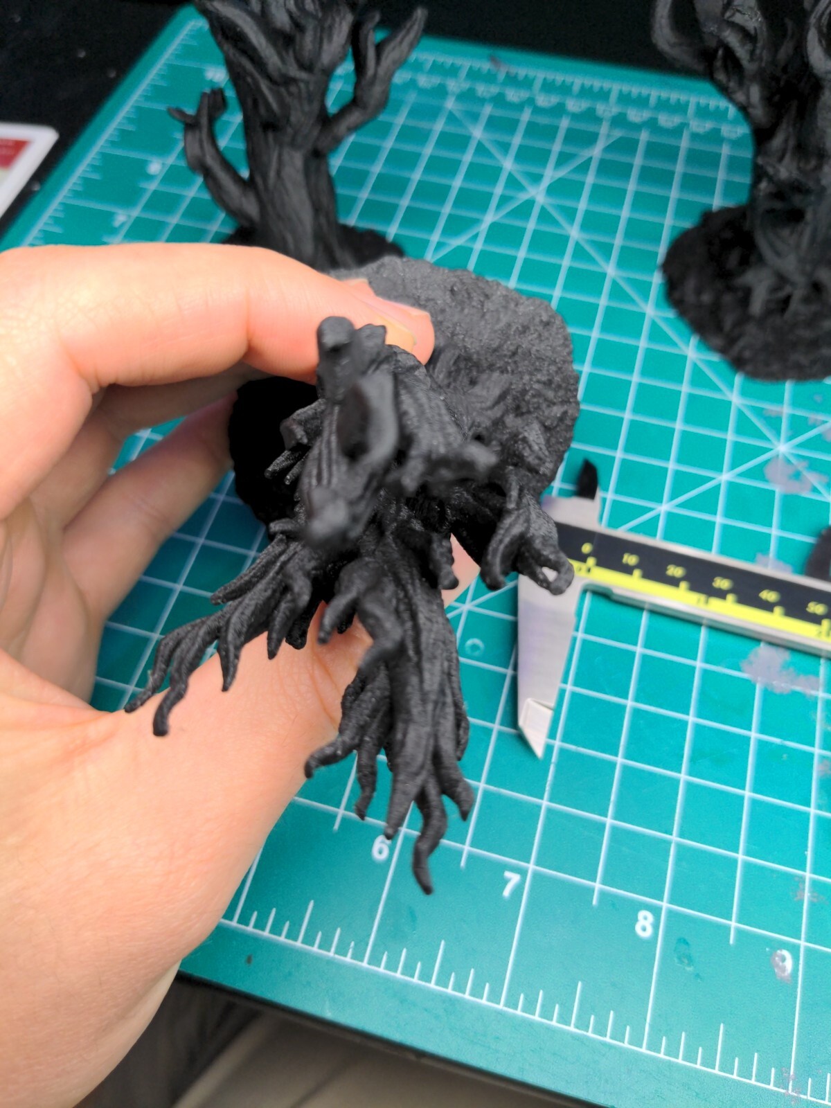 Dark Forest Tree Scatter Terrain, Miniature Forest, Tabletop Gaming, 3d Printed