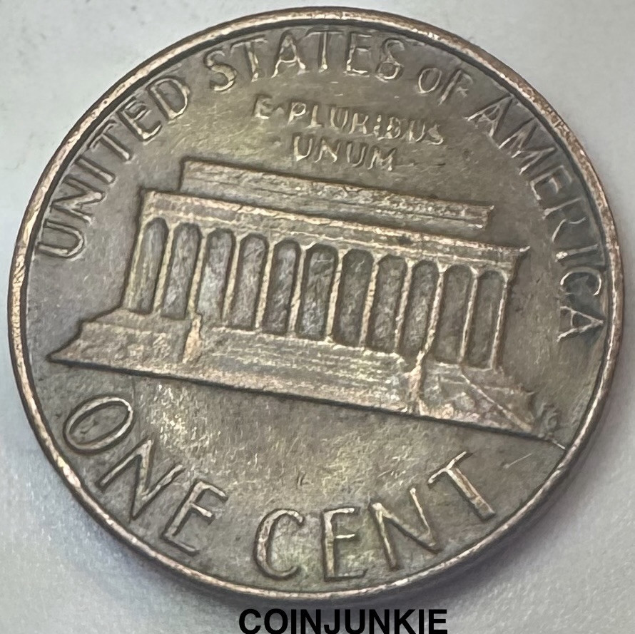 1982 Lincoln Cent-DIE CRACK ON REVERSE! ERROR!