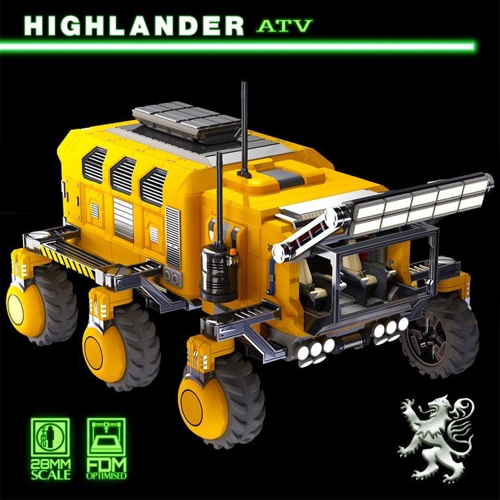 2nd Dynasty 28mm Taurus - Highlander ATV
