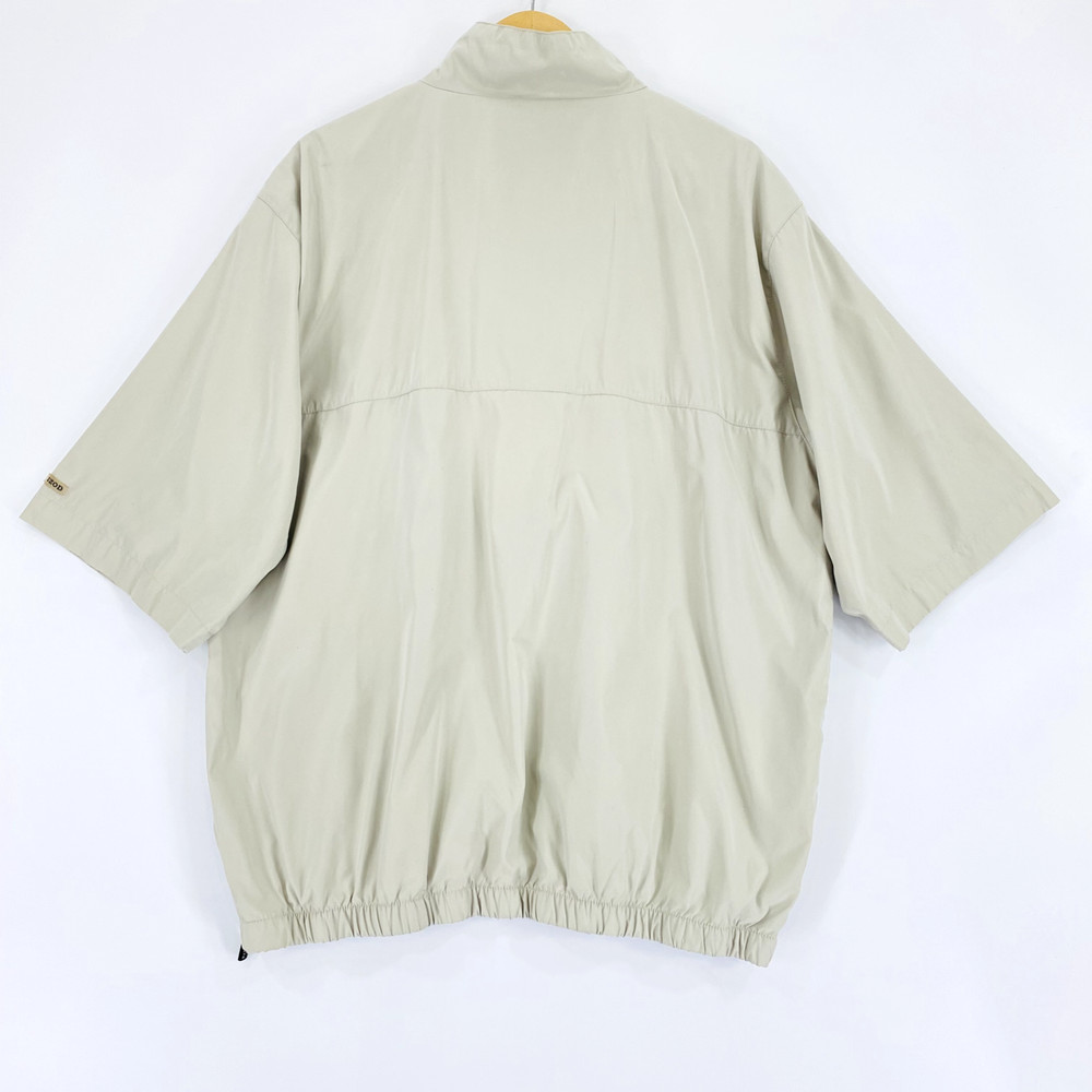 IZOD Men's Pullover Jacket Size XL Tan Extreme Function Golf-wear