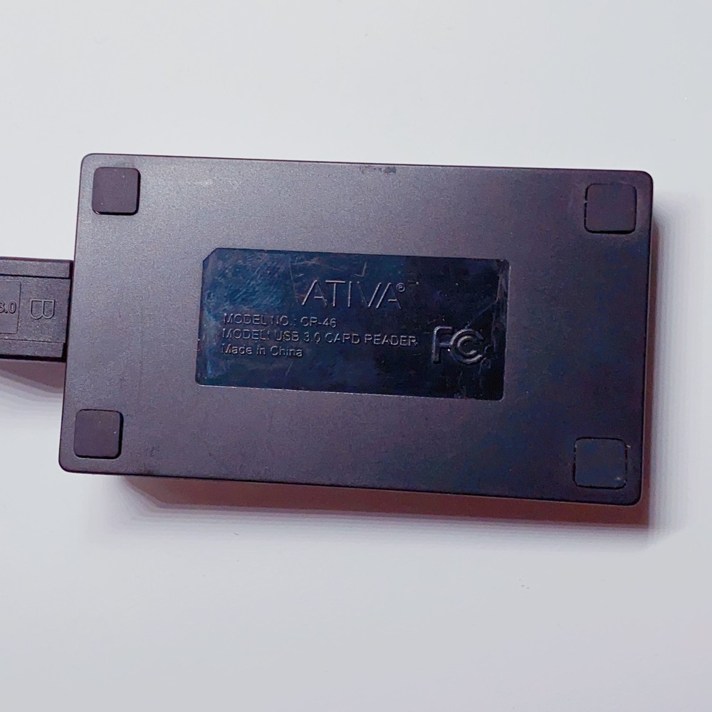 Ativa CR-46 USB 3.0 Multi Card Reader with CompactFlash SD Memory Stick Support
