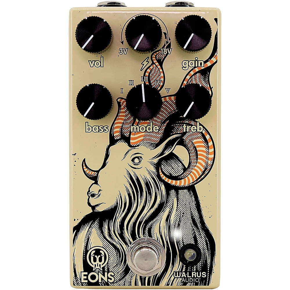 Walrus Audio Eons Five-State Fuzz Effects Pedal Cream