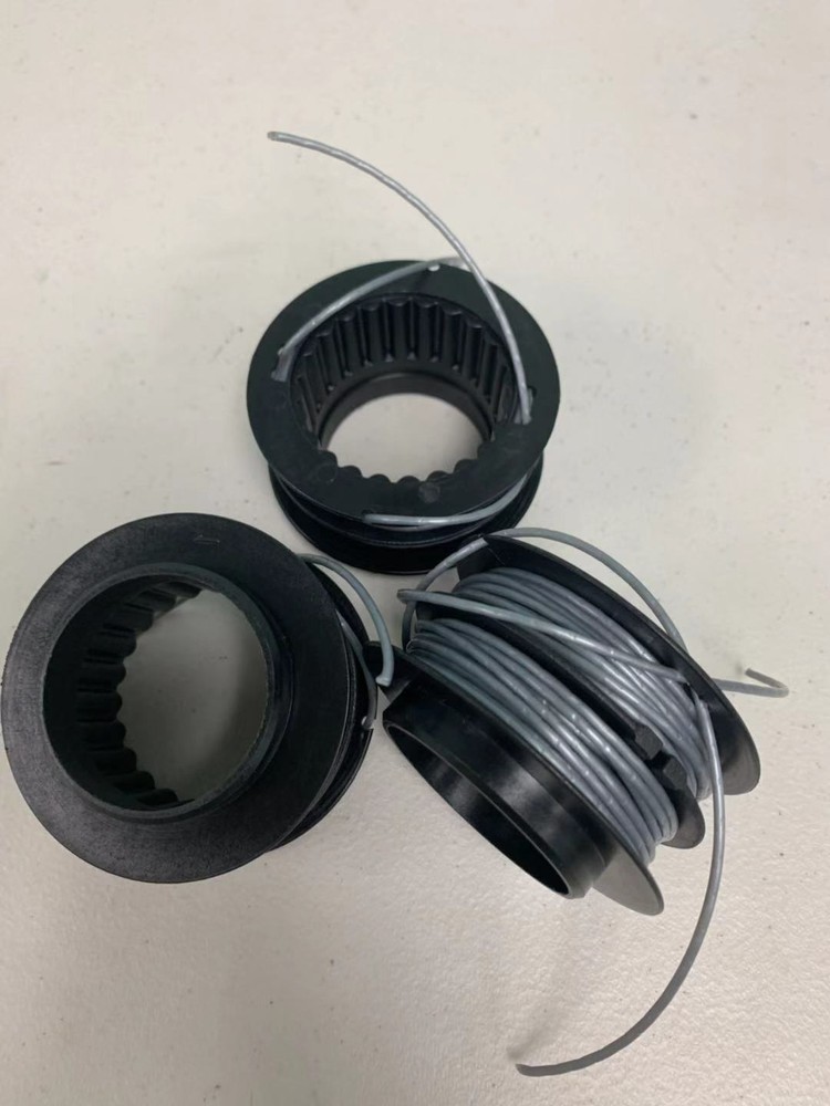 3 pack Greenworks .080 80V Front Mount String Trimmer Replacement Spool SB00L00