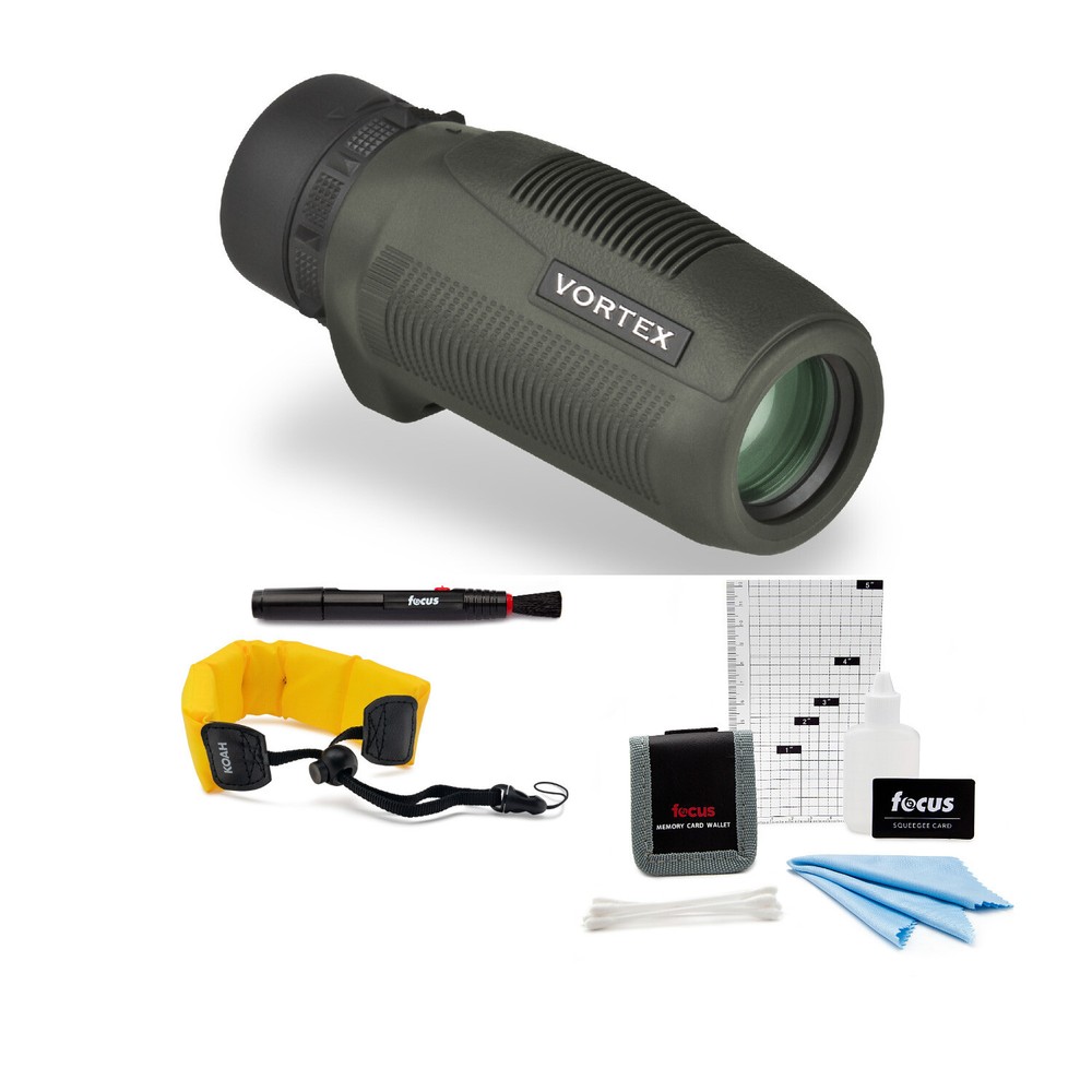 Vortex Optics S105 Solo 10x25 Monocular Foam Float Strap Accessory Kit (Red)