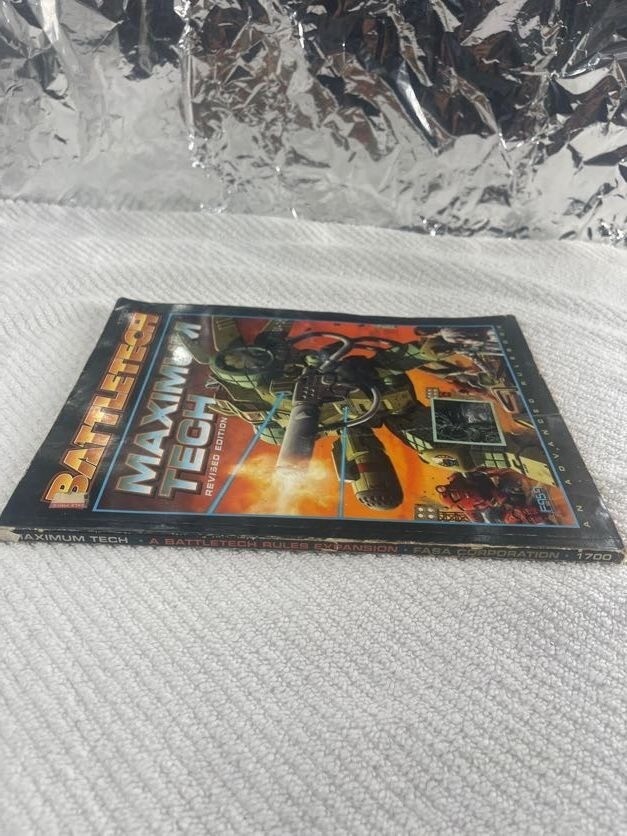 Battletech Maximum Tech Revised version Advanced rulebook