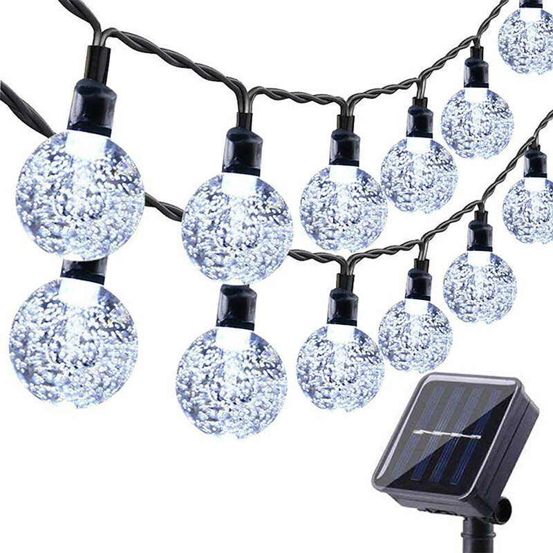 50 LED Solar String Lights Patio Party Yard Garden Wedding Waterproof Outdoor
