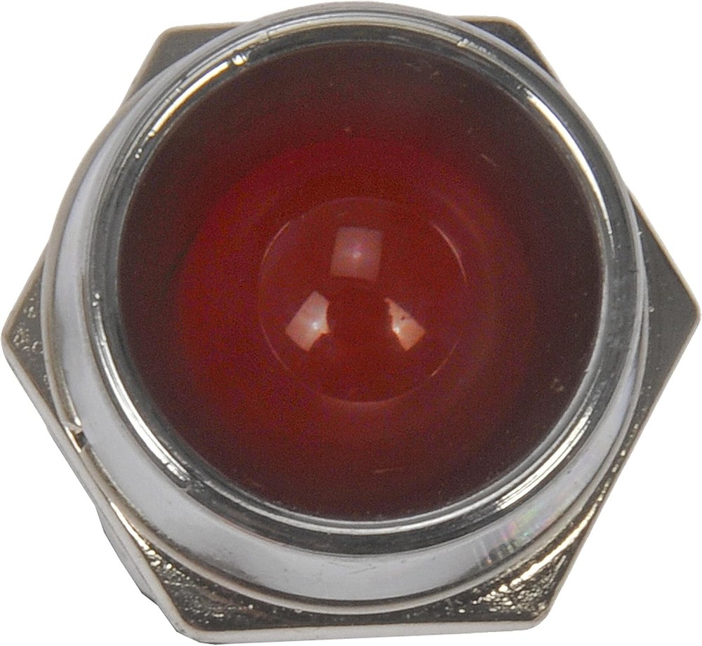 Red LED Indicator Light 9/16 in - Universal Dashboard/Panel Interior Indicator